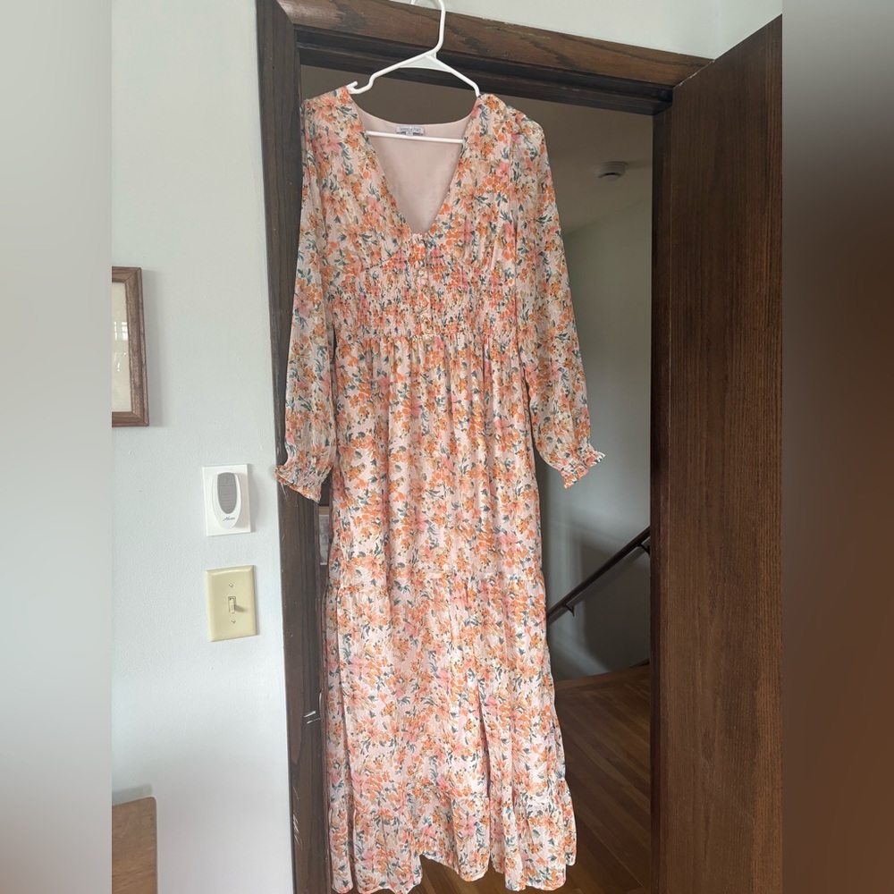 Beautiful boho maxi dress